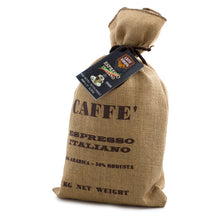 Carica l&#39;immagine nel visualizzatore di Gallery, Caffè Europa - 1kg Caffè in Grani in Sacco Juta miscela 70% Arabica 30% Robusta
