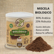 Carica l&#39;immagine nel visualizzatore di Gallery, Caffè Europa - 250g Lattina Salva Aroma Caffè Macinato miscela Biologico, Vegano e Gluten Free
